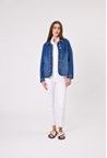 HARMONY JACKET - mid blue